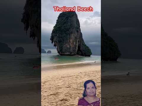 Phra Nang Beach - Krabi #thailand #nature #beach #storm #explore #fyp #shorts