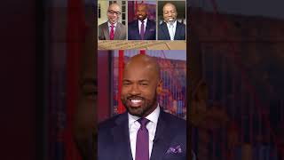 Victor Blackwell cracks joke with guests during panel