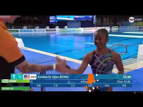 2018 Womens 1 Meter Diving Finals   Commonwealth Games