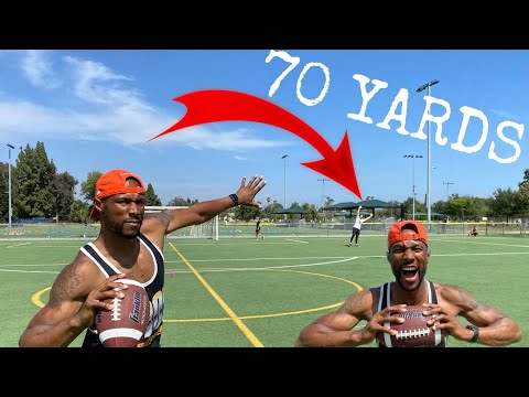 2nd YouTube video about how far can the average person throw a football