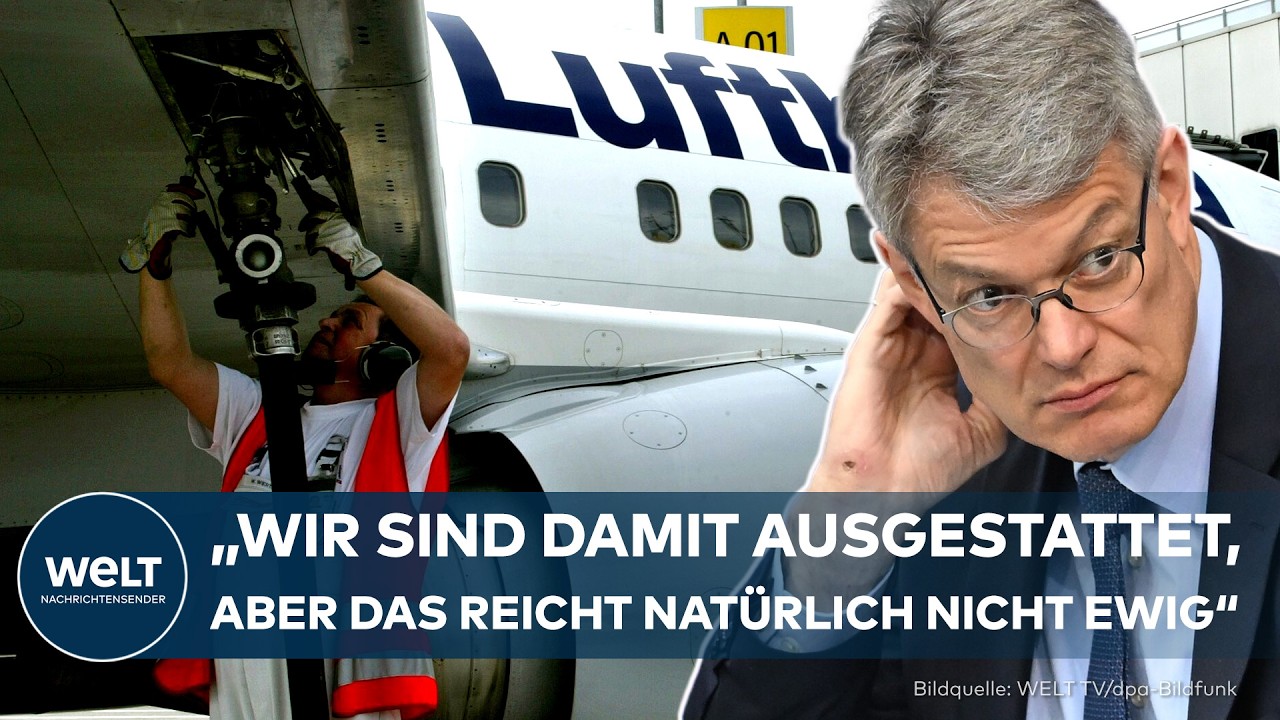 KEROSIN-KRISE: Volle Flieger, leere Tanks? Minister sieht Deutschland bei Versorgung noch fein raus