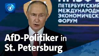Video: „Naiv und dumm“: Harte Kritik an der AfD-Reise nach Sankt Petersburg