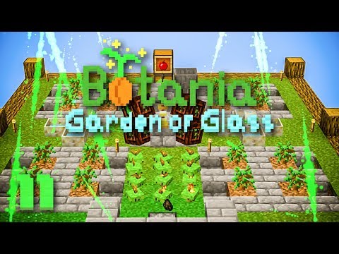 Garden of Glass (Questbook Edition) EP11 Botania Tree Farm Upgrade + Flower Automation