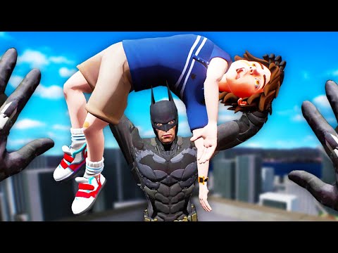 We Stole Batman Powers to Throw FNAF Gregory off a building... (Boneworks Multiplayer)