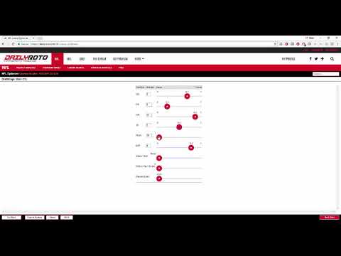 Dailyroto Optimizer Tutorial