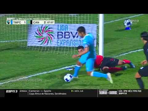 Gol de E. Pérez | TM Futbol Club 1 - 2 Cancún | Jornada 6 – Grita México C22
