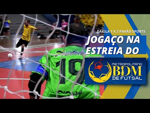 Jogaço na estreia do Campeonato Metropolitano BDM Digital de Futsal 2022 - TVCH