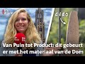 Een kijkje achter en onder de steigers van de Domtoren | RTV Utrecht