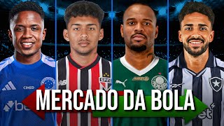 +22 TRANSFERÊNCIAS E ESPECULAÇÕES DO MERCADO DA BOLA DO FUTEBOL BRASILEIRO E INTERNACIONAL