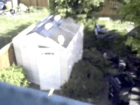 Shed built in 3 minutes
