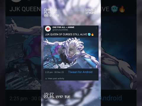 「 Queen of courses ~ still here shibuya arc 🥶😨 」#shorts #jujutsukaisen #anime #yuta #rika