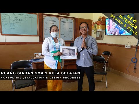Ruang Siaran SMA 1 KUTSEL, Part 1 - Field Evaluation,Consulting & Design Progress #InteriorProject