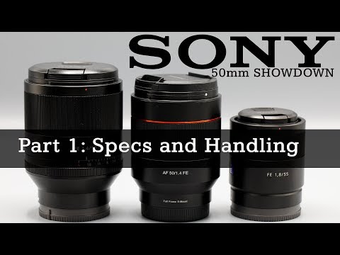 Sony FE 50mm Shootout | Round 1: Build and Design | 4K