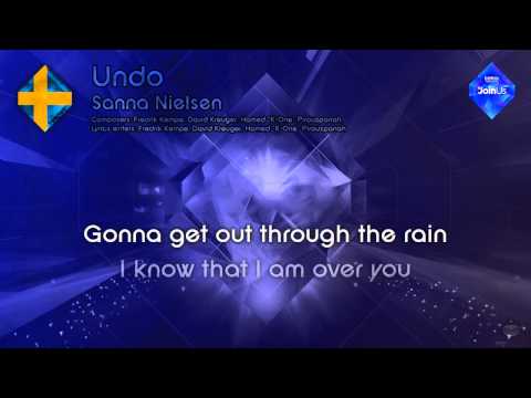 Sanna Nielsen - "Undo" (Sweden) - [Instrumental version]