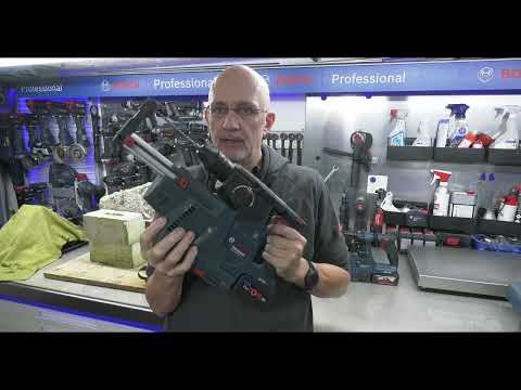 Bosch GBH 18V-22 + GDE 18V-12 vs. 18V-24 C + GDE 18V-16