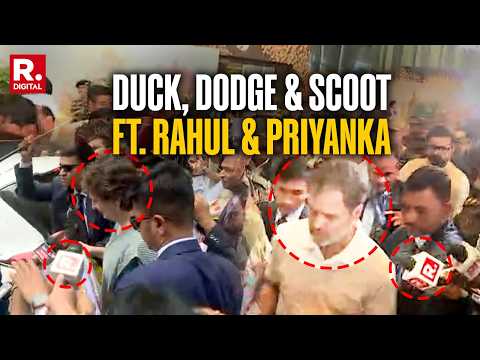 Rahul And Priyanka Run After Republic TV Throws Questions Over Naravane Row | Congress