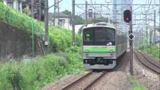 preview picture of video '【JR東日本】横浜線205系H2編成＠十日市場('12/07)'