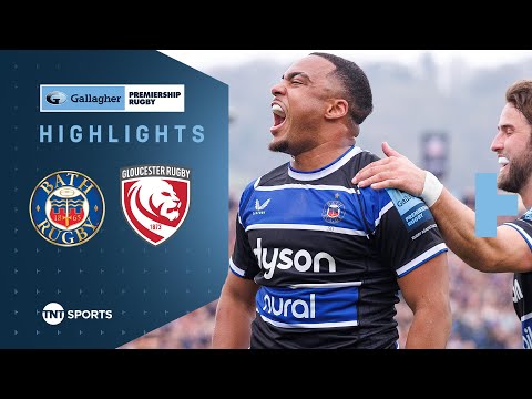THRILLING WEST COUNTRY DERBY! 🔥 | Bath vs Gloucester | Gallagher Premiership Rugby Highlights