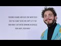 Post Malone Circles Lyrics