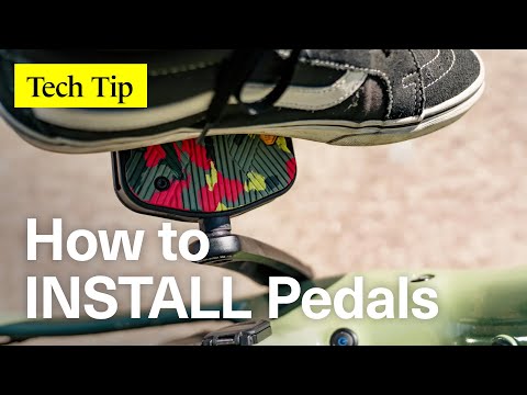 How to install bike pedals! Easy and fast! #biketips #ebike #techtips