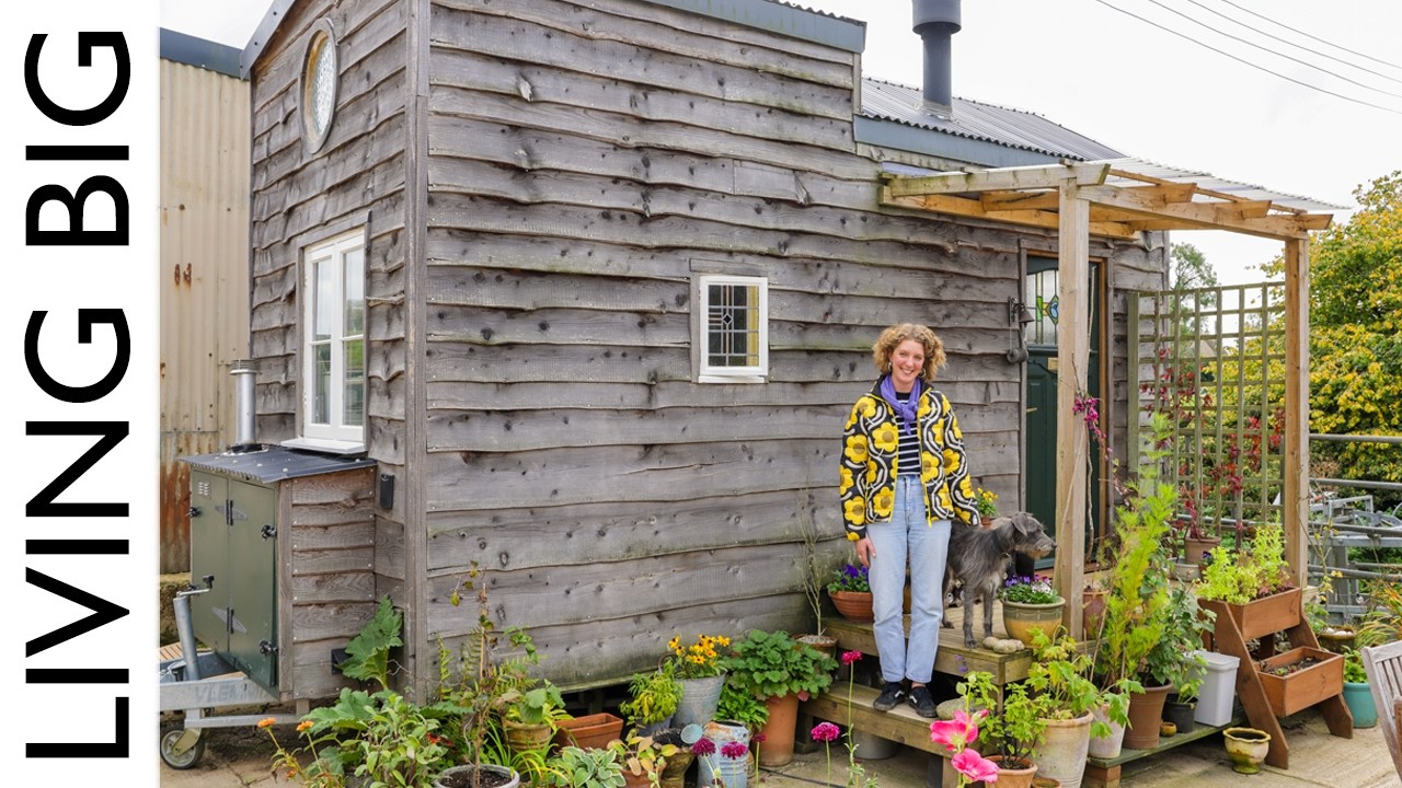 She Built Her Brilliant Tiny Home For Just £12,000 (She Even Milled The Timber!)