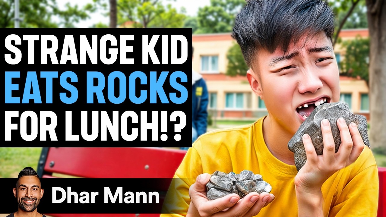 Strange Kid EATS ROCKS For SCHOOL LUNCH | Dhar Mann Studios