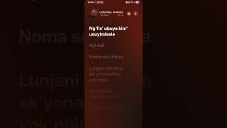 Download lagu Lutho 🤎 #musiclyrics #lutho #fyp mp3