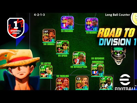 "Road To Division 1!💀🔥 | eFootball Ranked Match" | eFootball 26 Mobile
