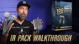 Video thumbnail for 100 Years of Beyerdynamic - guitar and bass IR Pack walkthrough with producer Jens Bogren by Bogren Digital