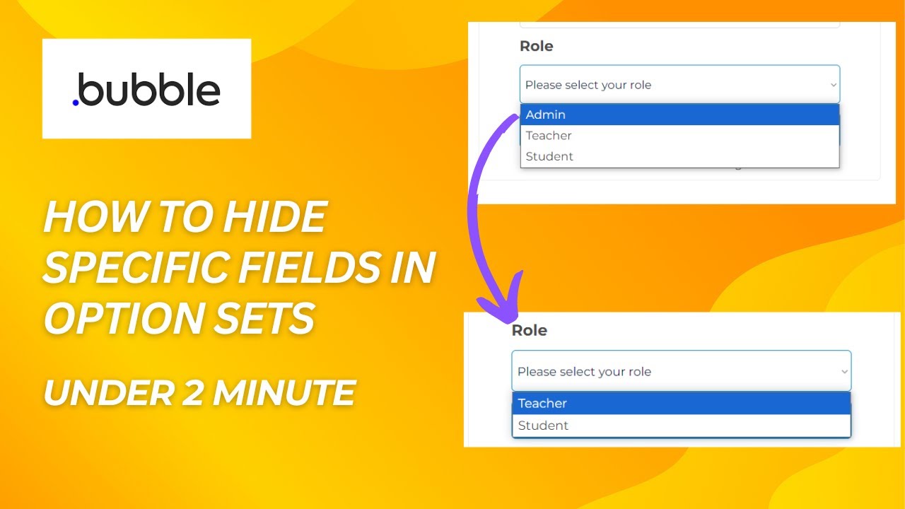 How To Hide Fields In Option Sets In Bubble Io Step By Step Guide How To Hide Fields In Option Sets In Bubble Io Step By Step Guide