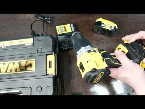 Дрель-шуруповерт DeWALT DCD805NT: аккумуляторная, бесщёточная, ударная Дрель-шуруповерт DeWALT DCD805NT: аккумуляторная, бесщёточная, ударная
