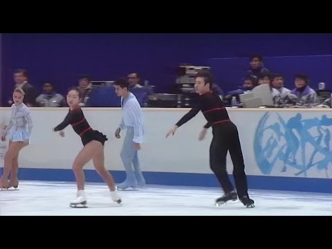[HD] Pair SP - Group 2 Warming Up - 1998 Nagano Olympics