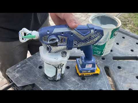 Review & Mini Tutorial for Graco Cordless Paint Sprayer