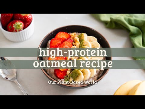 Boost Your Day: 3-Ingredient High-Protein Oatmeal Recipe!