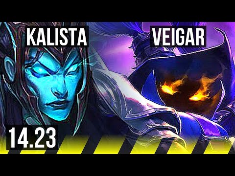 KALISTA & Renata Glasc vs VEIGAR & Pyke (ADC) | Legendary | NA Grandmaster | 14.23