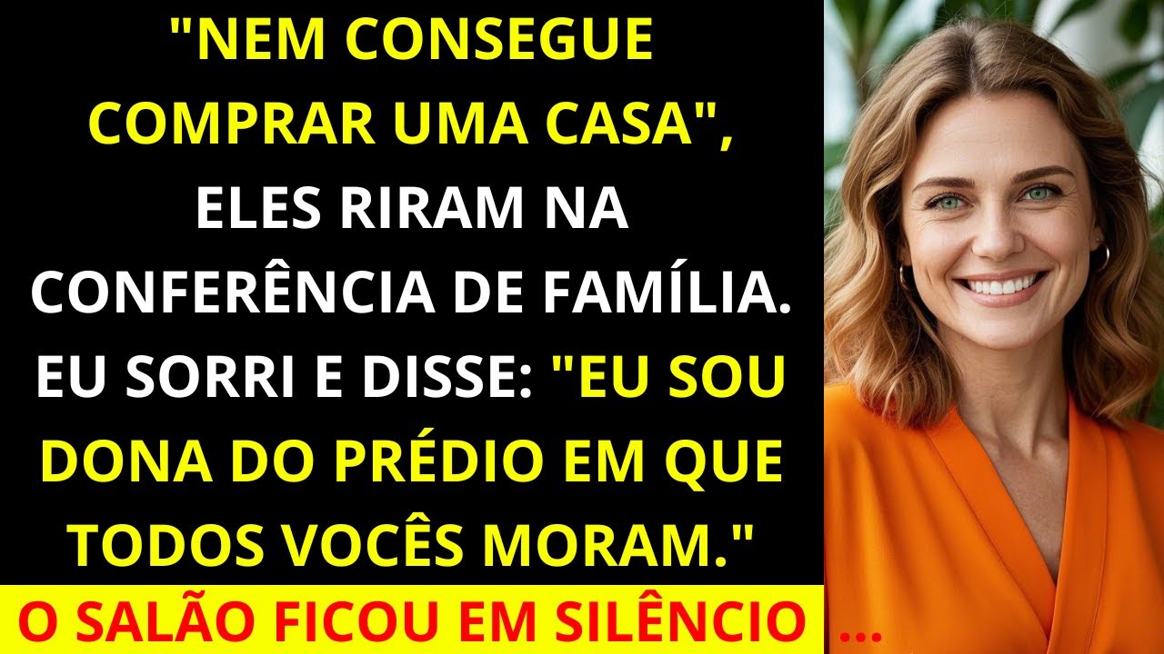 Na reunião familiar, eles me chamaram de "pobre" — então eu mostrei a eles o contrato imobiliário