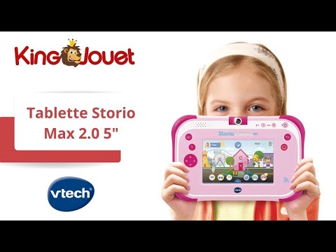 Tablette Storio Max 2.0 5 rose VTech : King Jouet, Tablettes et