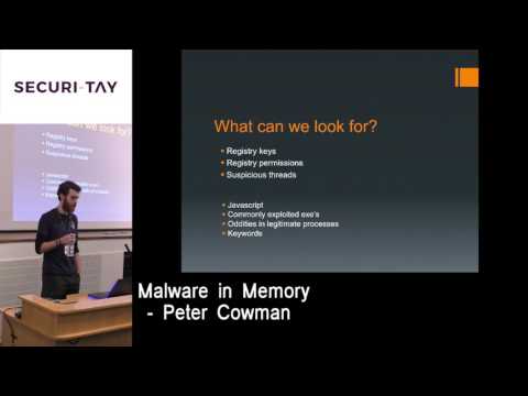 Securi-Tay 2017 - Malware in Memory