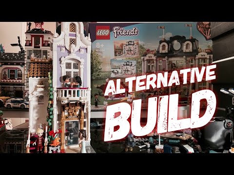 LEGO Friends Grand Hotel Alternative Build by Brickative