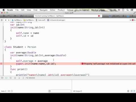 Designated Initializers in Swift