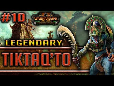 MASSIVE SIEGE OF THE BLACK PYRAMID! - TW: Warhammer 2 - Tiktaq'to Legendary Campaign #10