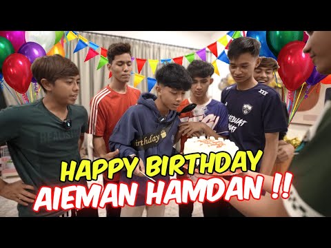 AIEMAN MENANGIS ! - HAPPY BIRTHDAY AIEMAN HAMDAN !!