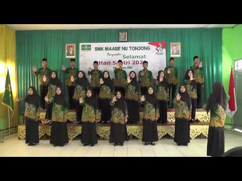 Juara 1 Lomba Paduan Suara Ya Lal Wathon | Smk Ma'arif NU Tonjong