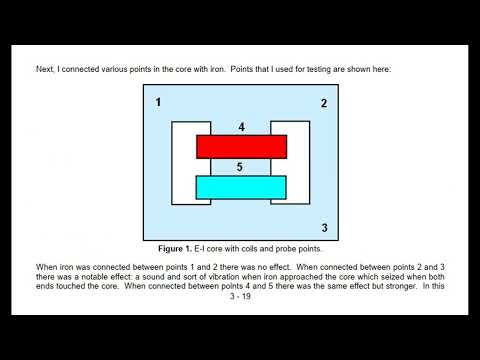 A Lenz Law free transformer