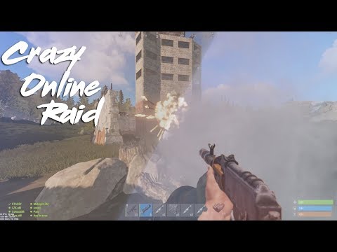 My Most Crazy Online Raid in Rust