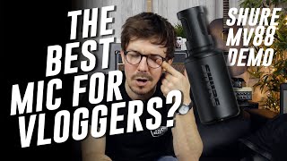 Video thumbnail for Shure MV88 + | Condenser Mic (kit) that plugs in to your phone! by GAK