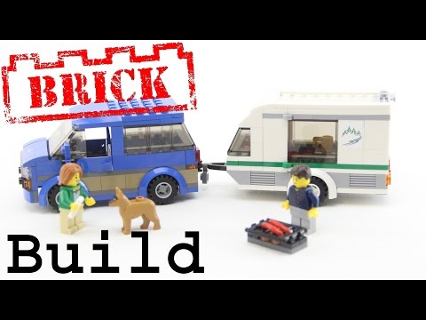 Vidéo LEGO City 60117 : La camionnette et sa caravane