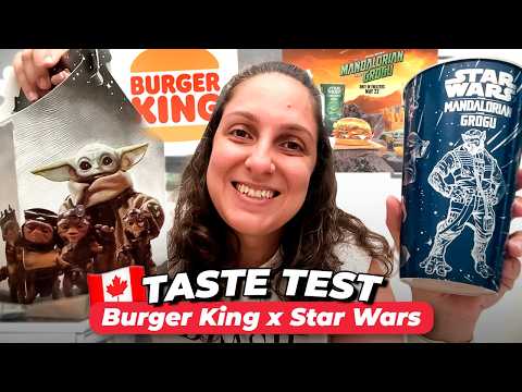 I Tried EVERYTHING on the New Burger King x Star Wars Menu