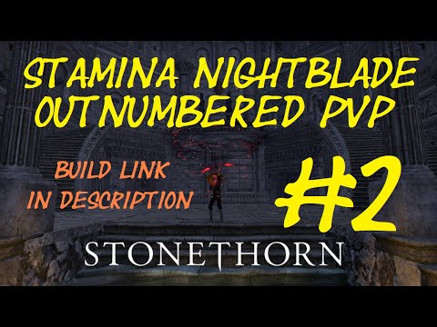 Stamina Nightblade 1vX #2 - ESO Stonethorn