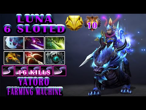 Yatoro [Luna] Farming Machine 16 Kills Vs 23Savage [Muerta] - Dota 2 Pro Highlights